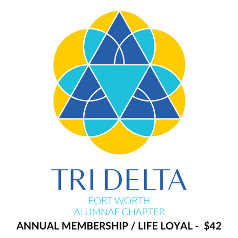 Life Loyal Annual Alumnae Chapter Membership (for Life Loyal members only, you must have a Life Loyal membership number issued by Executive Office)